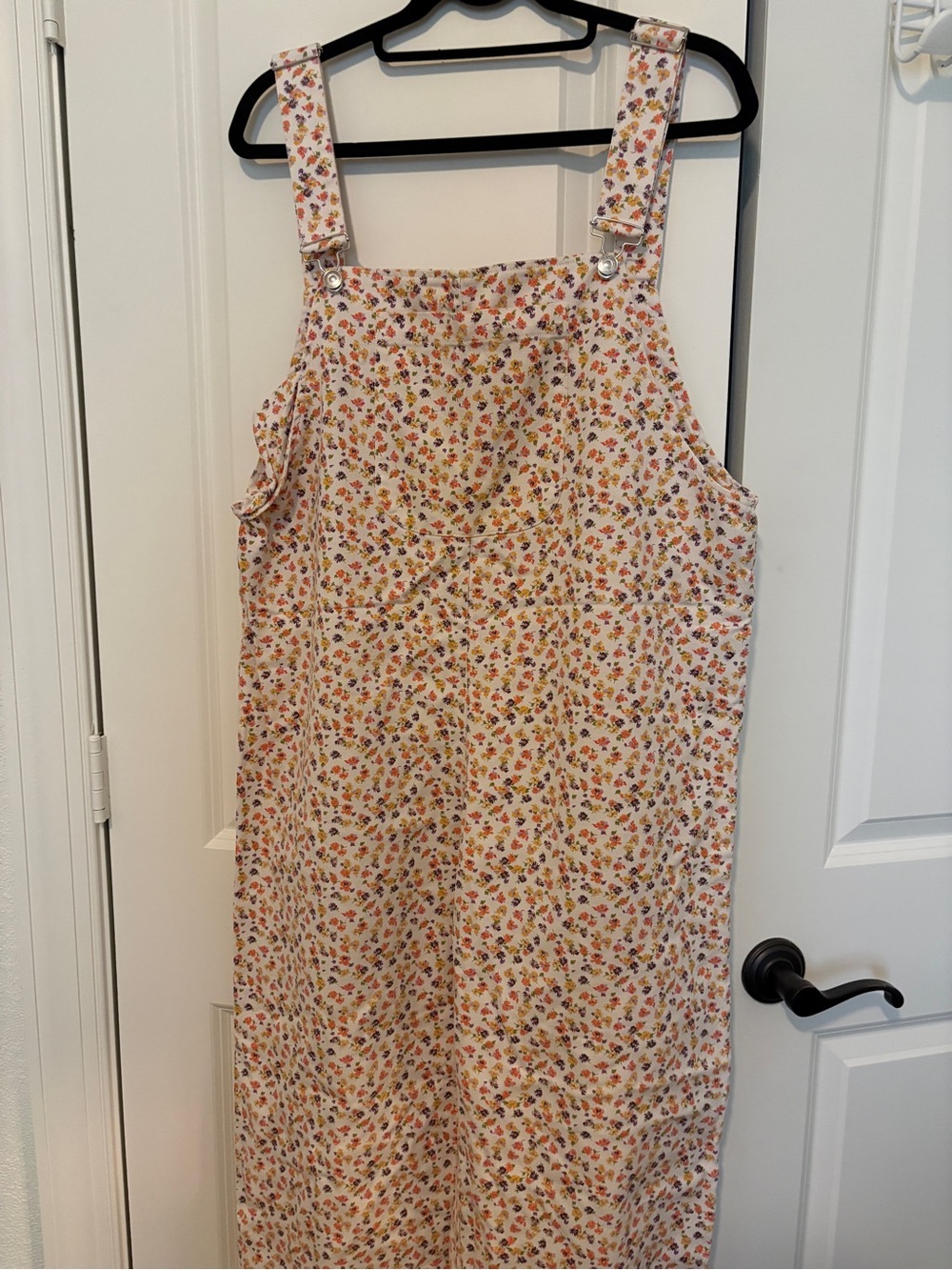 ZARA Wide Leg Jumpsuit Wide-Leg Flowered Overalls